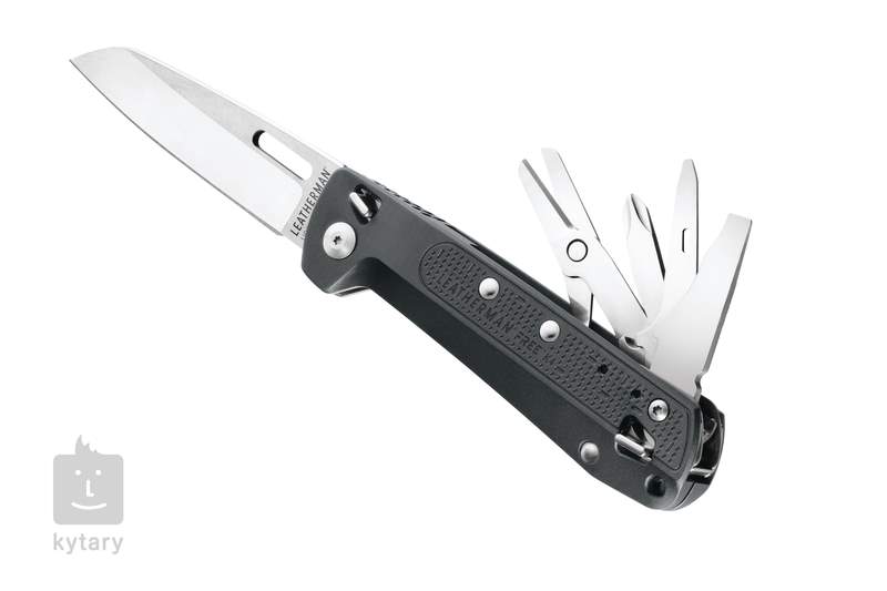 Navaja Leatherman Rebar plata con linterna