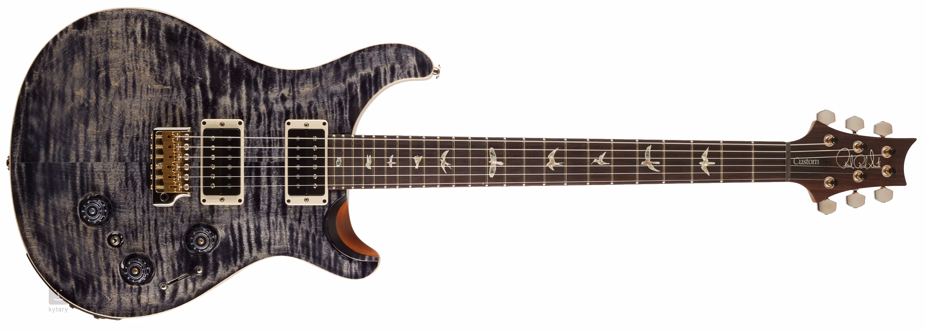 PRS Paul Reed Smith SE Custom 24 Exotic Beveled Swamp Top Ash