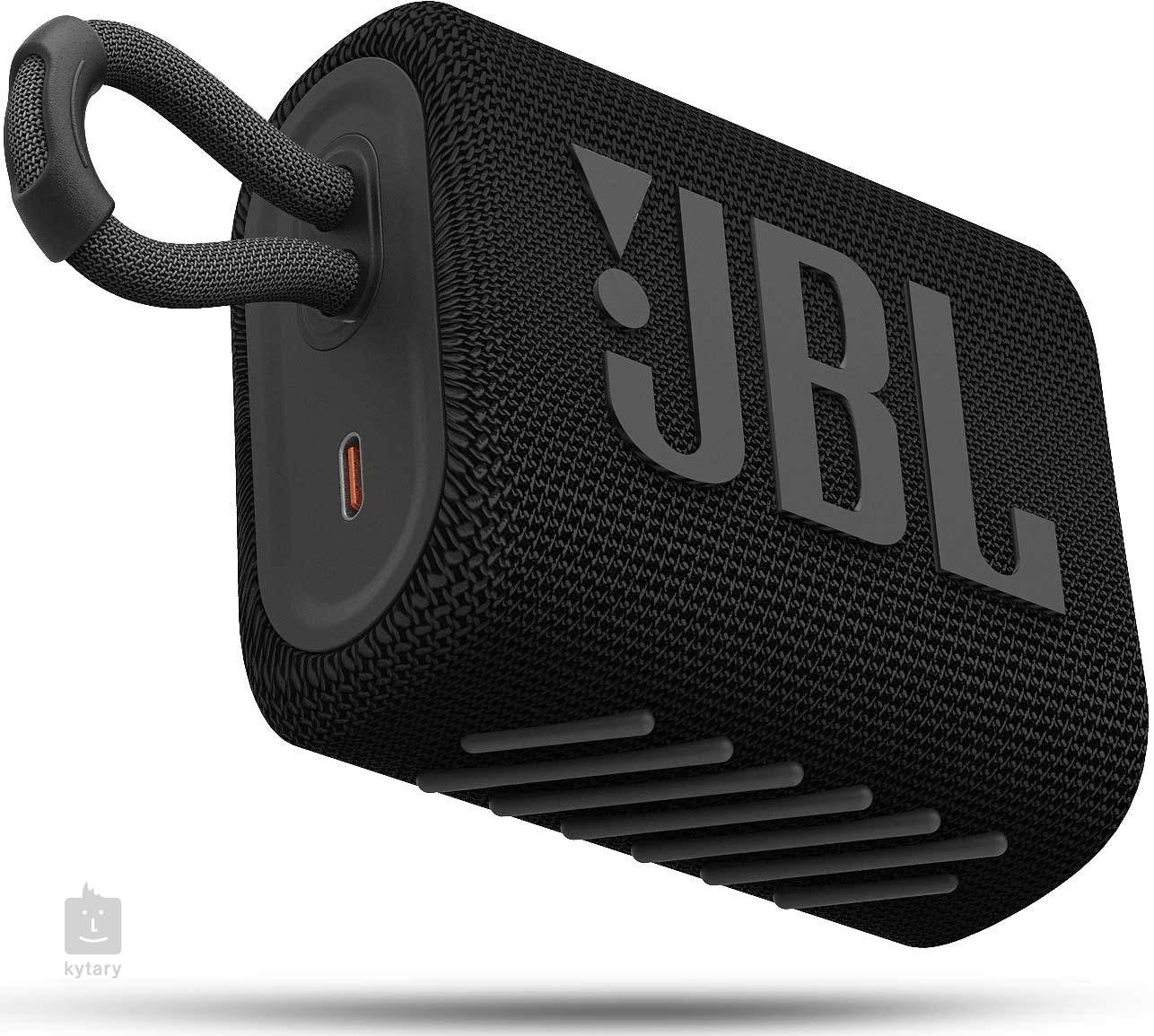 JBL GO3 Black Altavoz portátil inalámbrico