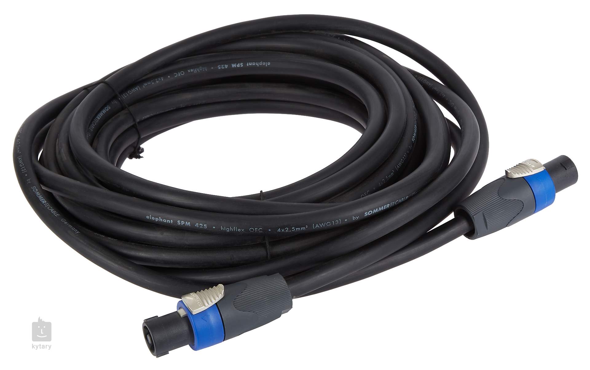 Adam Hall Cable de Altavoz 2 x 2,5 mm² Speakon Conector de Altavoz