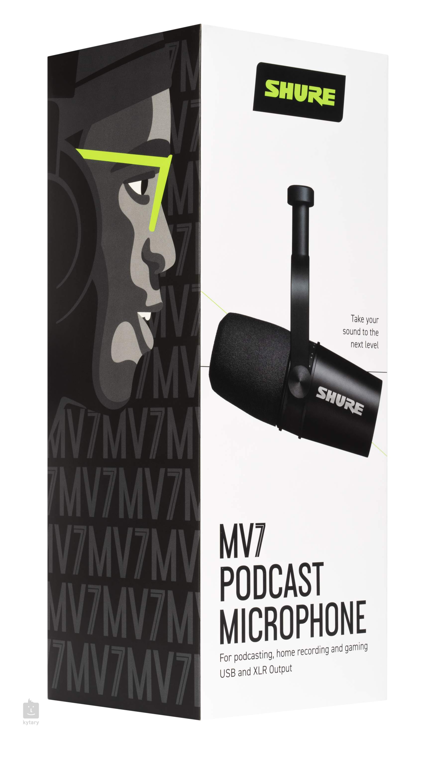 Shure MV7 Micrófono dinámico USB/XLR para podcasts, grabación