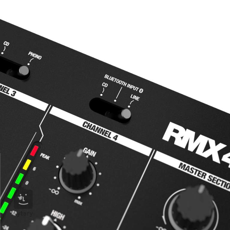 Reloop RMX-60 mezclador DJ 4 canales