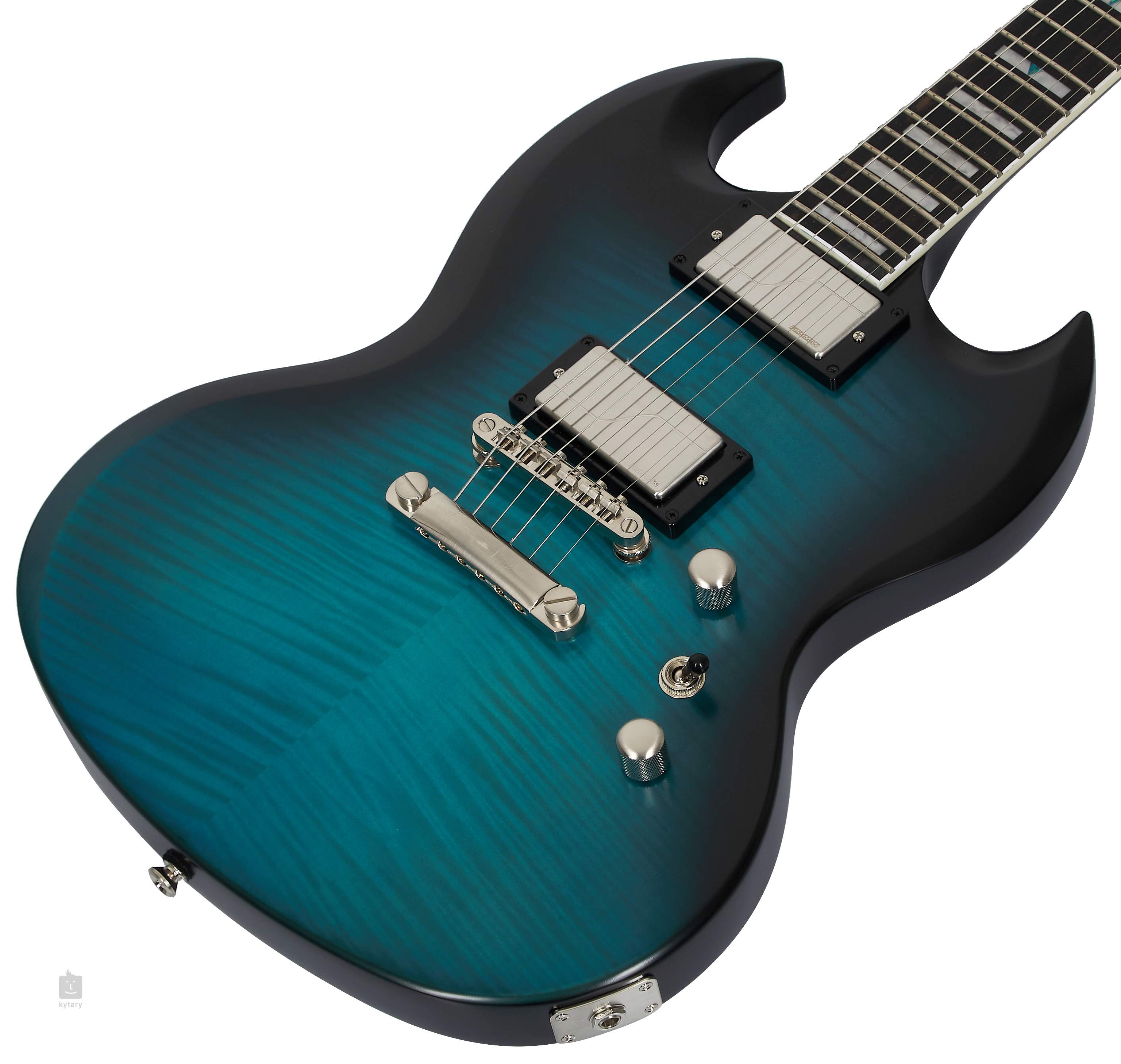 EPIPHONE SG Prophecy Blue Tiger Aged Gloss