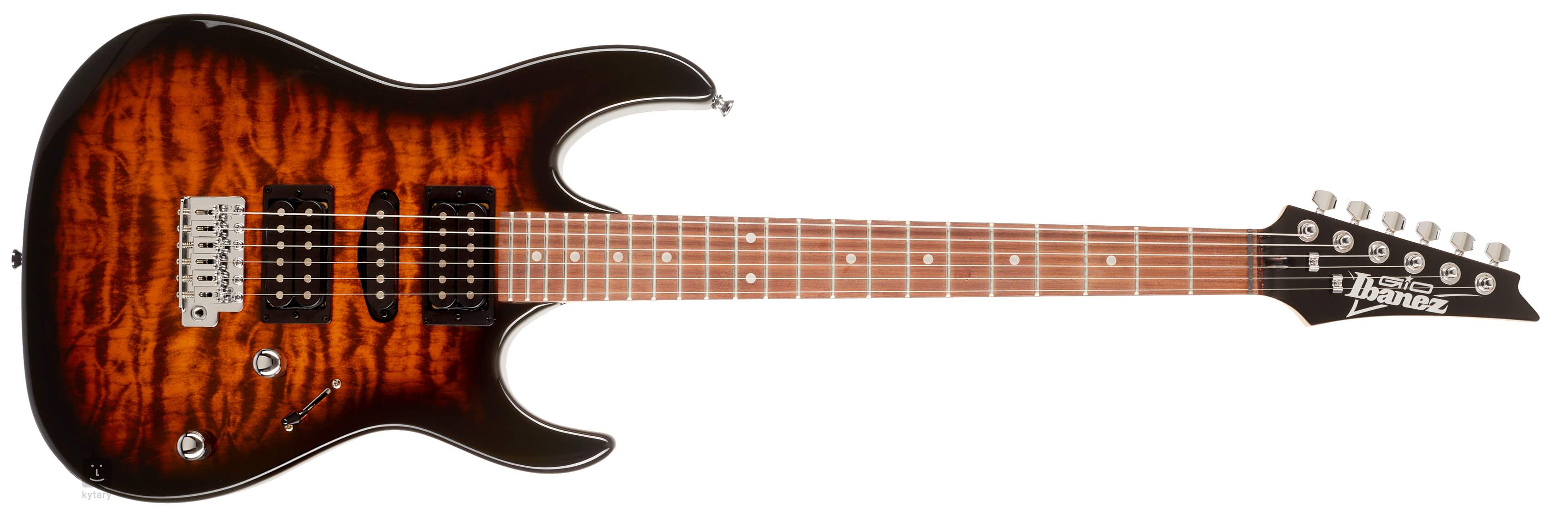 Ibanez GRX70QA-SB Guitare électrique Sunburst 