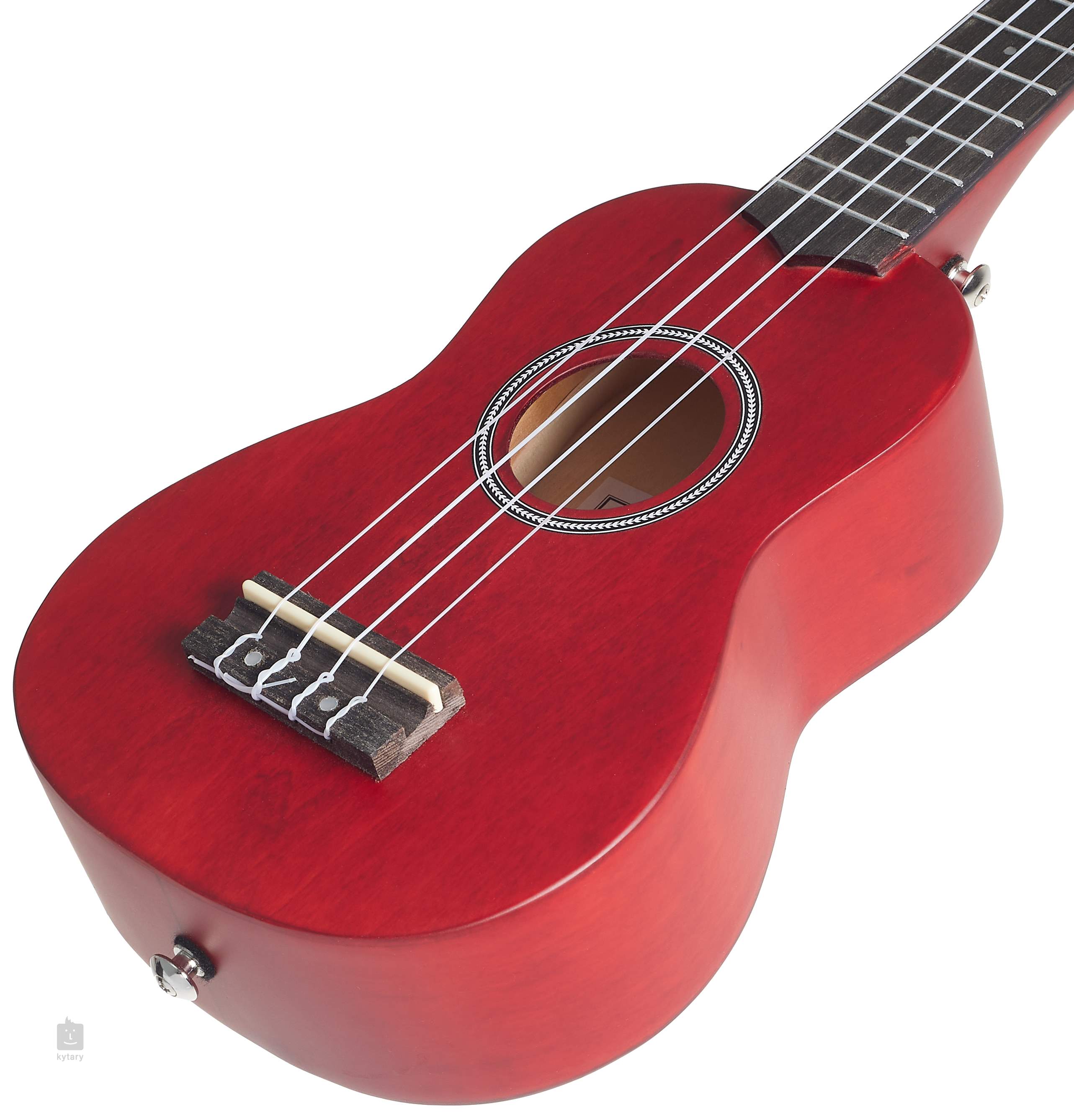 3970 EN Ukulele Bundle Red Set de ukulele