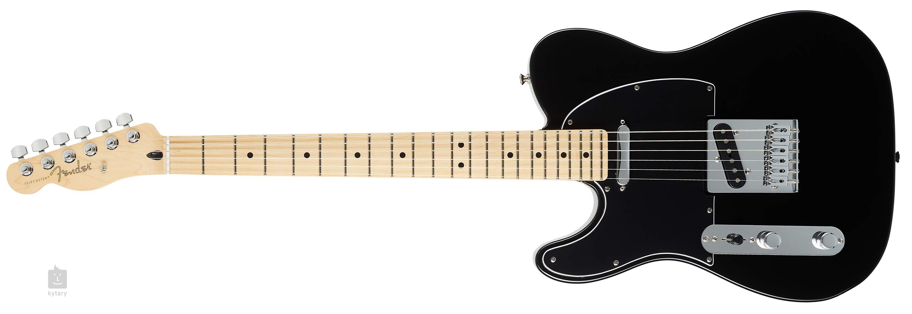 Fender Telecaster LH MN Negro Para Zurdos Player Guitarra Eléctrica 