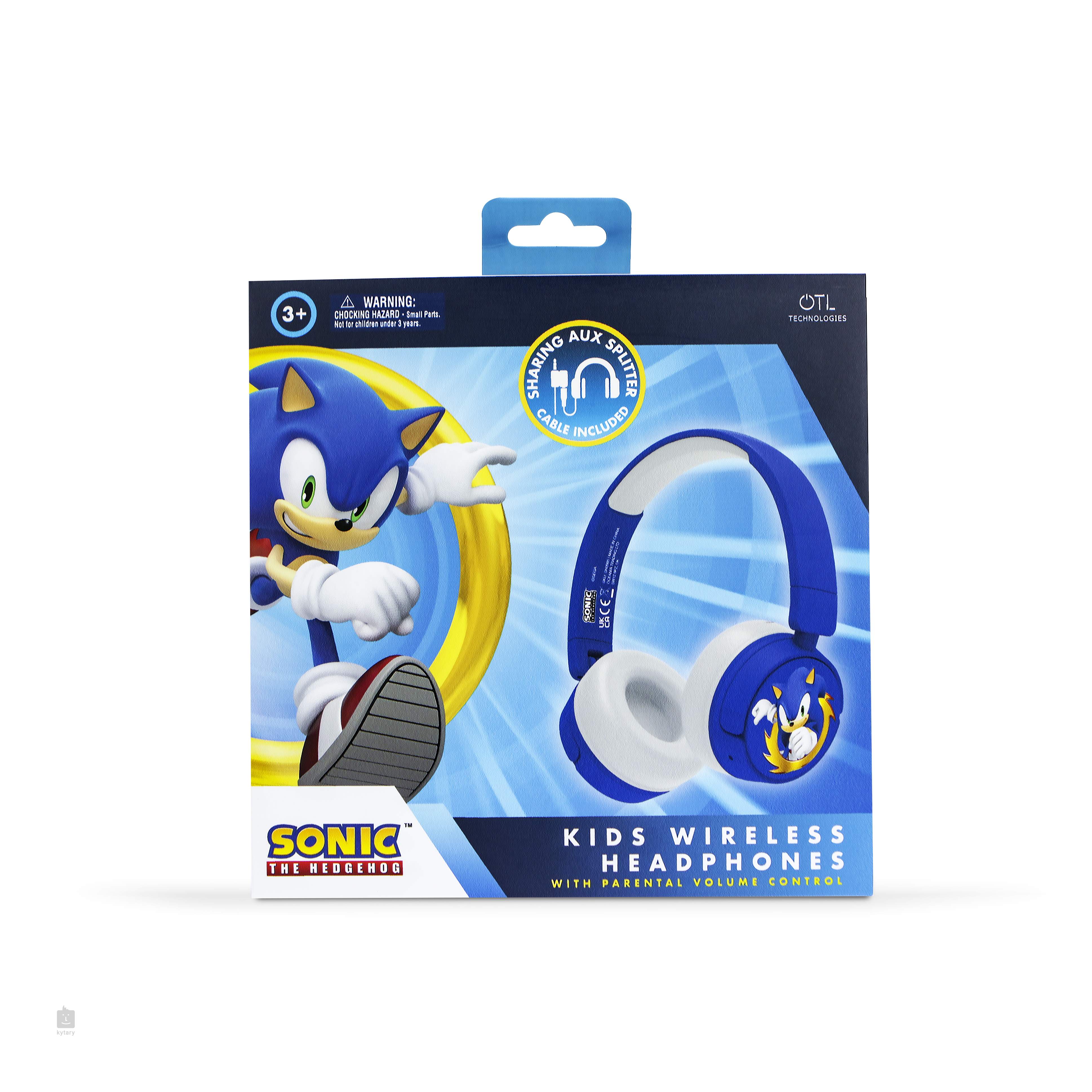OTL Sonic the Hedgehog Kids Wireless Headphones Auriculares inalámbricos
