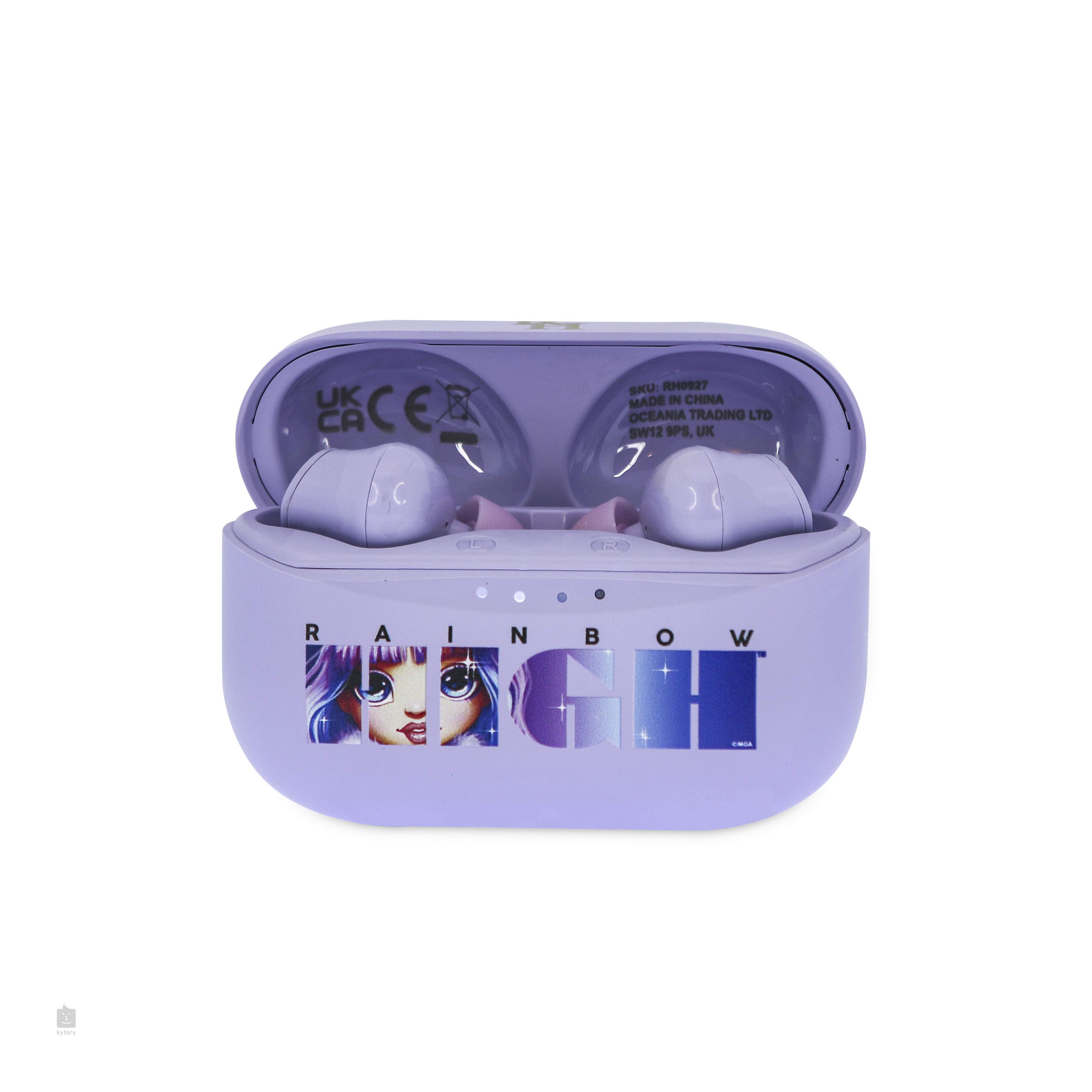 Auriculares infantiles inalámbricos Rainbow High Bluetooth plegables