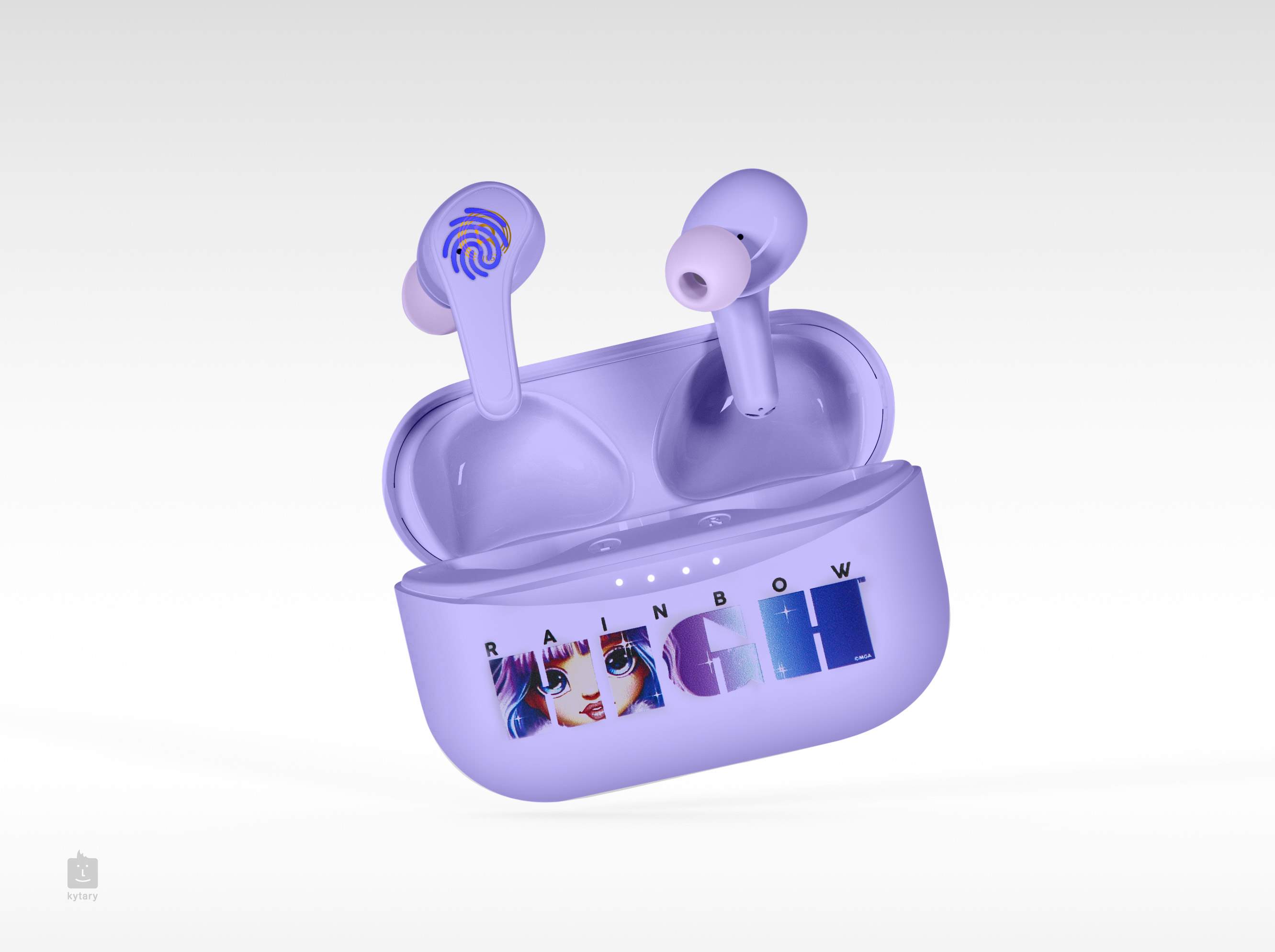 AURICULARES INFANTILES INALÁMBRICOS RAINBOW HIGH BLUETOOTH PLEGABLES