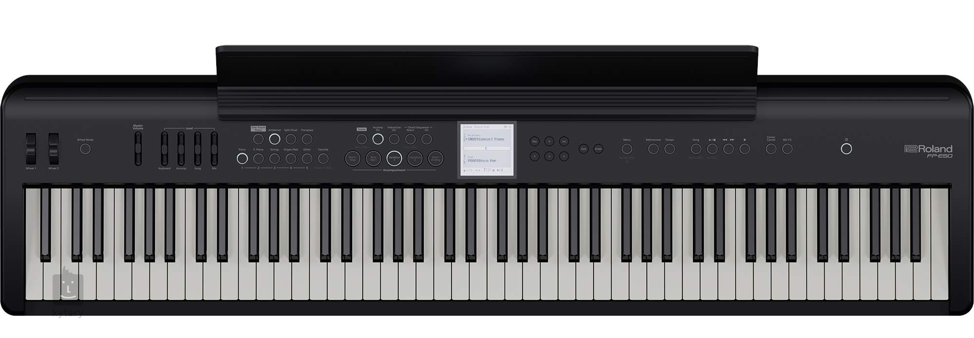 Piano - Soporte de teclado para reproductor de música y tabletas