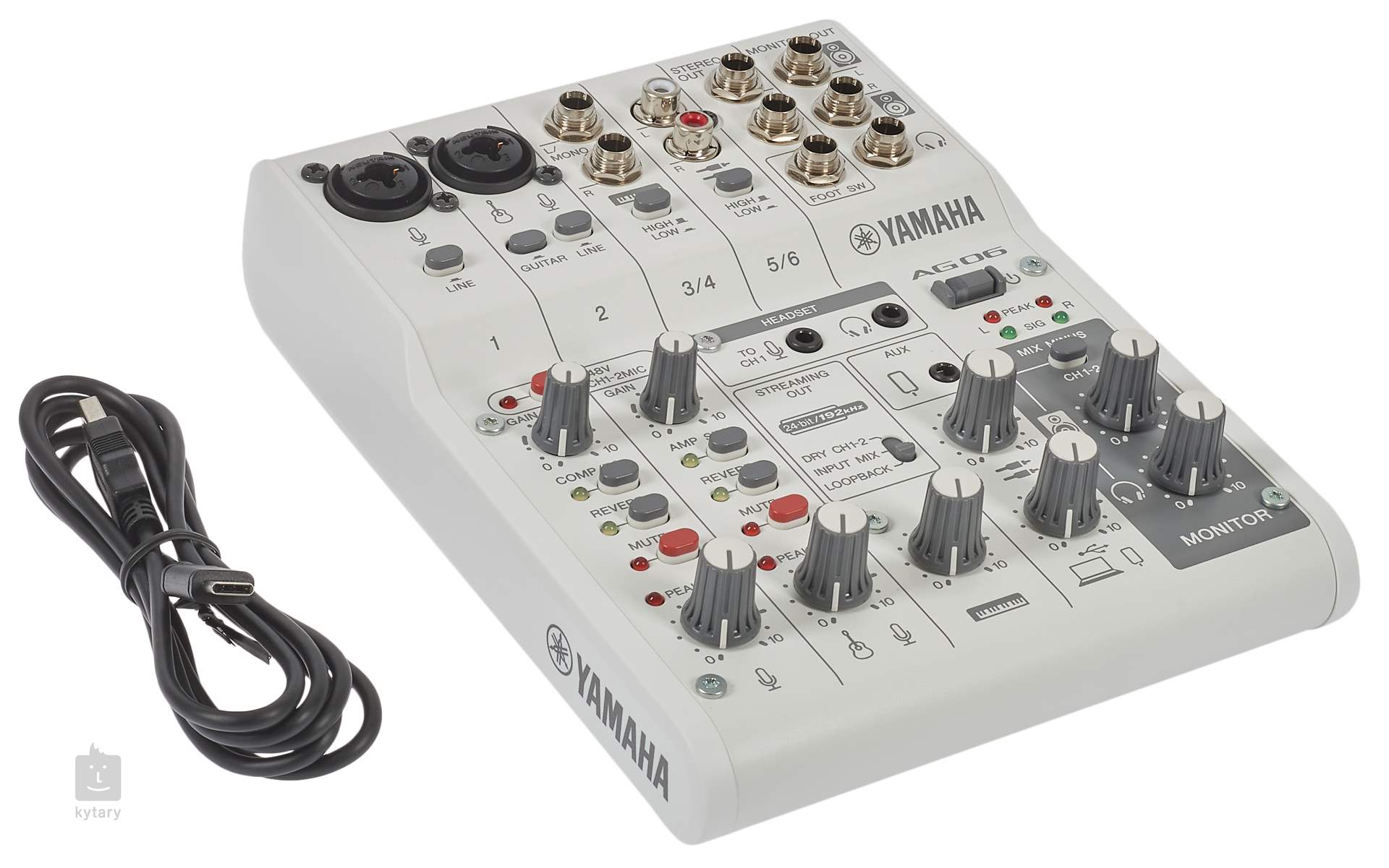 YAMAHA AG06 録音機器 配信機材 - レコーディング/PA機器