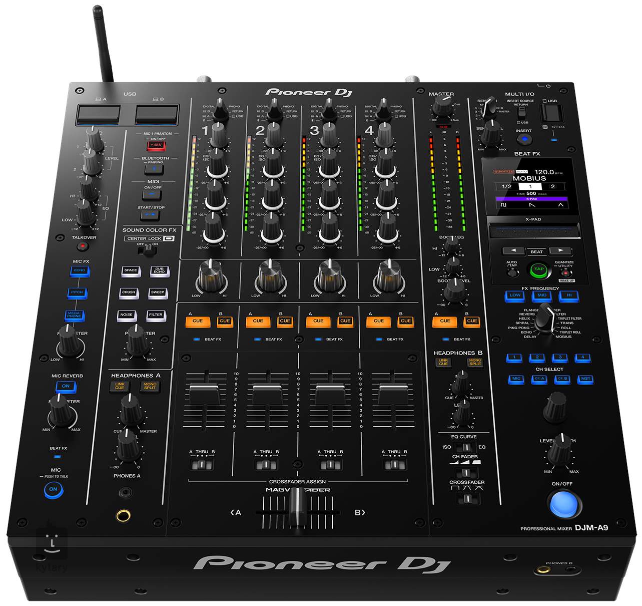 Mesa de mezclas de 2 canales Pioneer DJ DJM-450