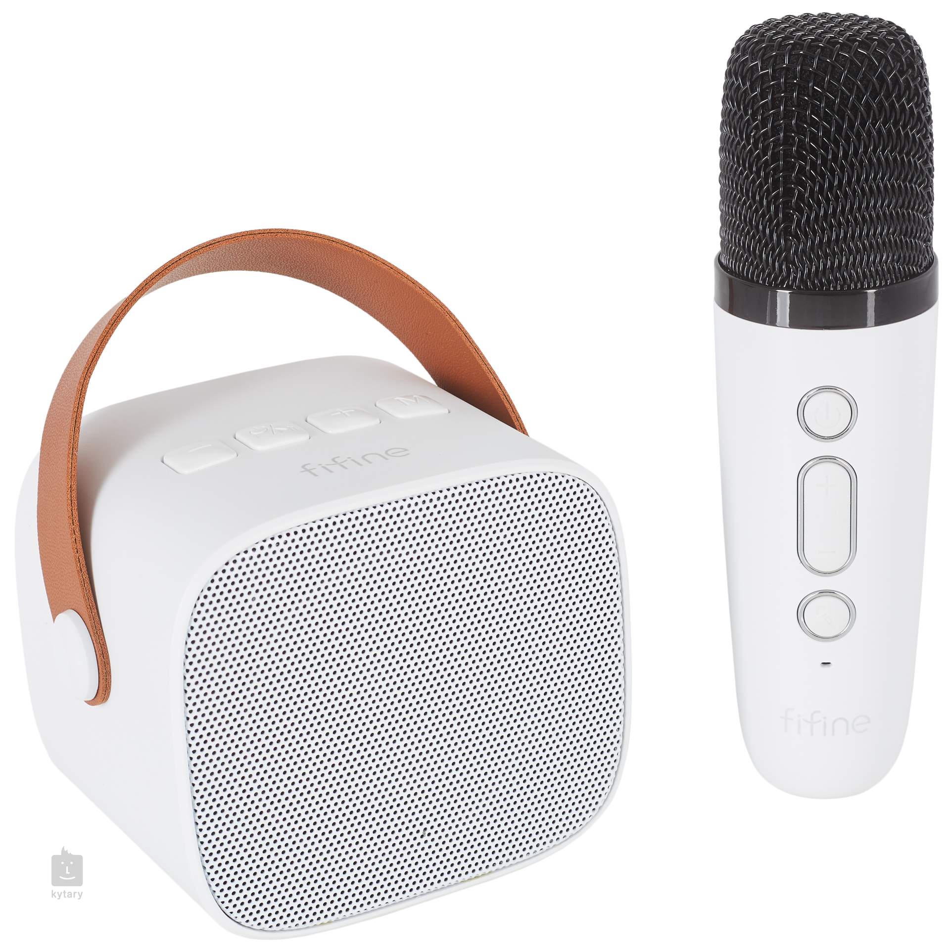 Comprá Micrófono Fifine E1 + Speaker Bluetooth - Blanco - Envios a