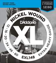 D'ADDARIO EXL148 C Tuning