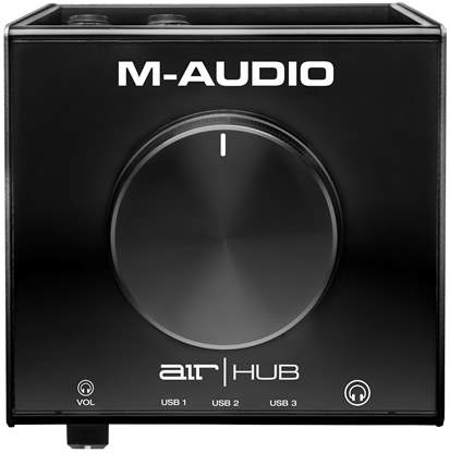 M-Audio AIR 192 14 Interface audio ou carte son USB pour l'enregistrement,  le chant, la guitare, de qualité studio, avec 4 entrées XLR, et logiciels