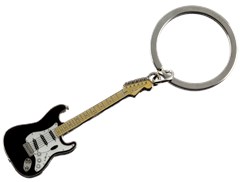 Fender Stratocaster Keychain Black