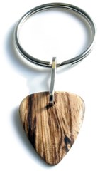 Timber Tones Pale Moon Ebony Keyring