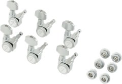 Fender Locking Tuning Machines, Brushed Chrome