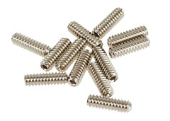 Fender Standard Series Bass Bridge Saddle Height Adjustment Screws, Nickel