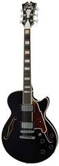 D'Angelico Single Cutaway Black Flake