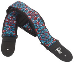 Perri's Leathers 7650 Hope Collection Geometric Red & Blue