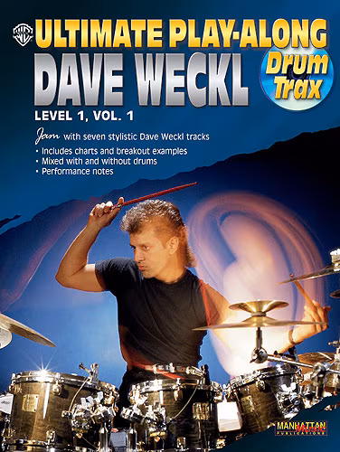 MS Weckl, Dave Ultimate Play-Along For Drums Level 1 Volume 1 - 