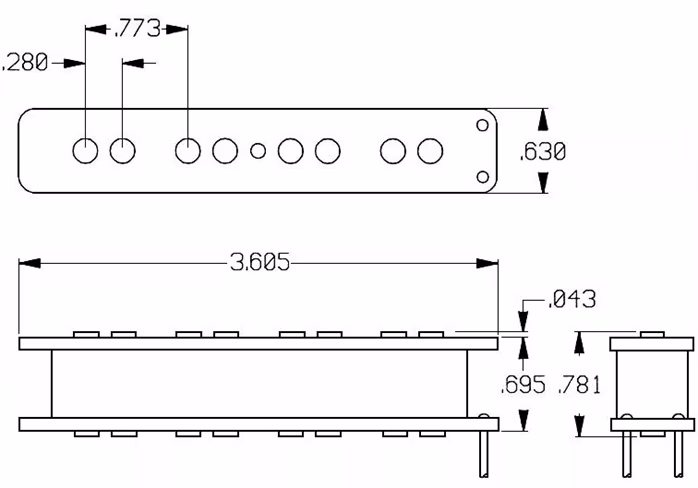 Seymour Duncan SJB-1B BLK Vintage Jazz Bass - Capteur pour basse électrique