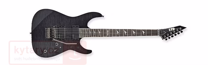 ESP LTD M-200FM See Thru Black - Guitare électrique