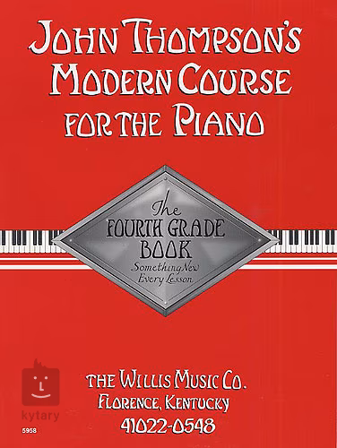 MS John Thompson's Modern Course For Piano: The Fourth Grade Book - École de piano