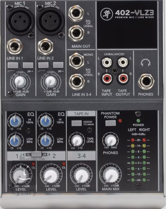 Mackie 402 VLZ3 - Console de mixage analogique