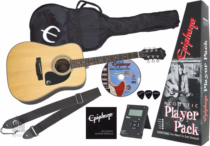 Epiphone PLAYER PACK DR 90S NAT - Ensemble pour guitare