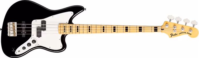 Fender Modern Player Jaguar Bass MN BK - Basse électrique