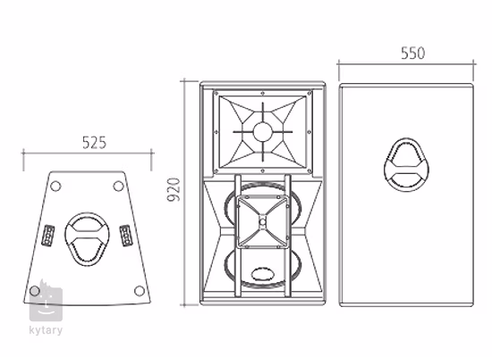 RCF 4PRO 6001-A - Enceinte active