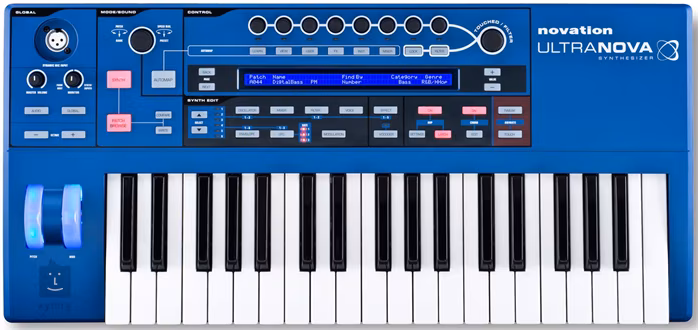Novation UltraNova - Synthétiseur analogue virtuel, vocodeur