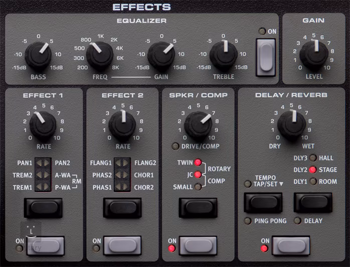 Nord Electro 4D 61 - Piano de scene numérique portable, orgue