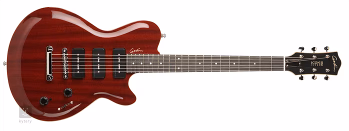 Godin Icon Type 3 Burgundy HG - Guitare électrique