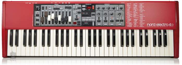 Nord Electro 4D 61 - Piano de scene numérique portable, orgue