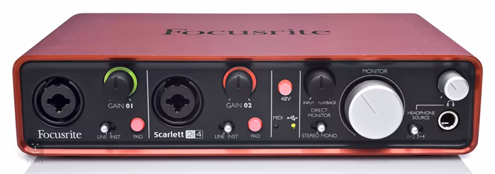 Focusrite Scarlett 2i4 (used) - USB Audio Interface