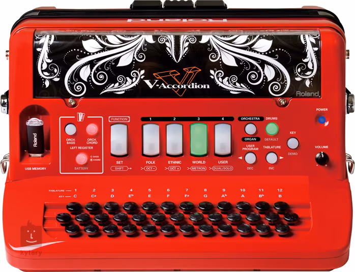 Roland FR 18D-RD - Accordéon numérique, V-Accordion