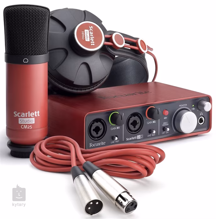 Focusrite Scarlett Studio (rozbalené) - Pack d'enregistrement á domicile