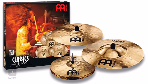 Meinl Classics Custom Extreme Metal Matched Cymbal Set - Set de cymbales
