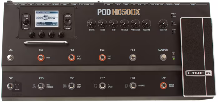 Line 6 POD HD500X - Multi-Effets Guitares