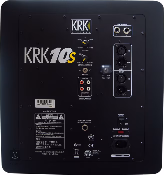 KRK 10S - Subwoofer de studio actif