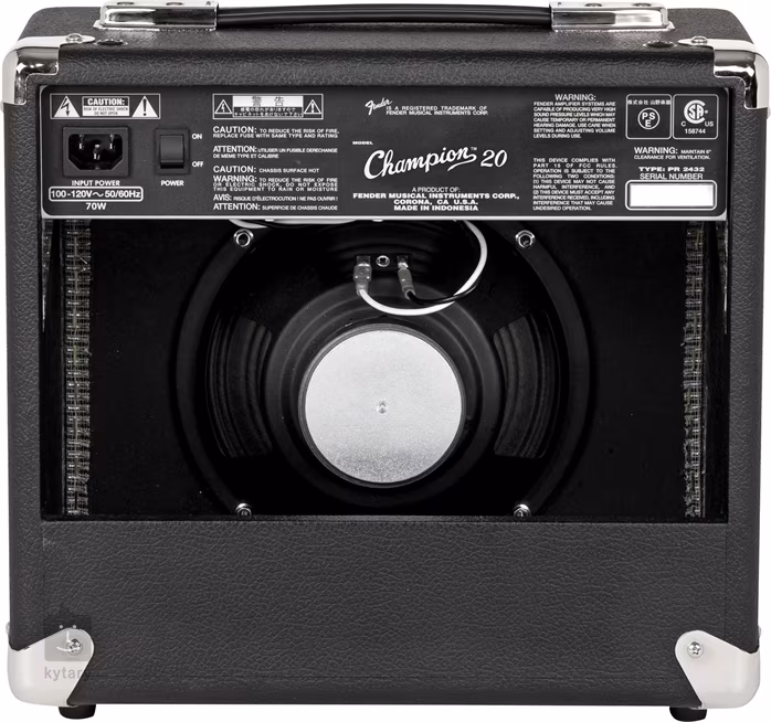 Fender Champion 20 (déballé) - Combo guitare a transistor