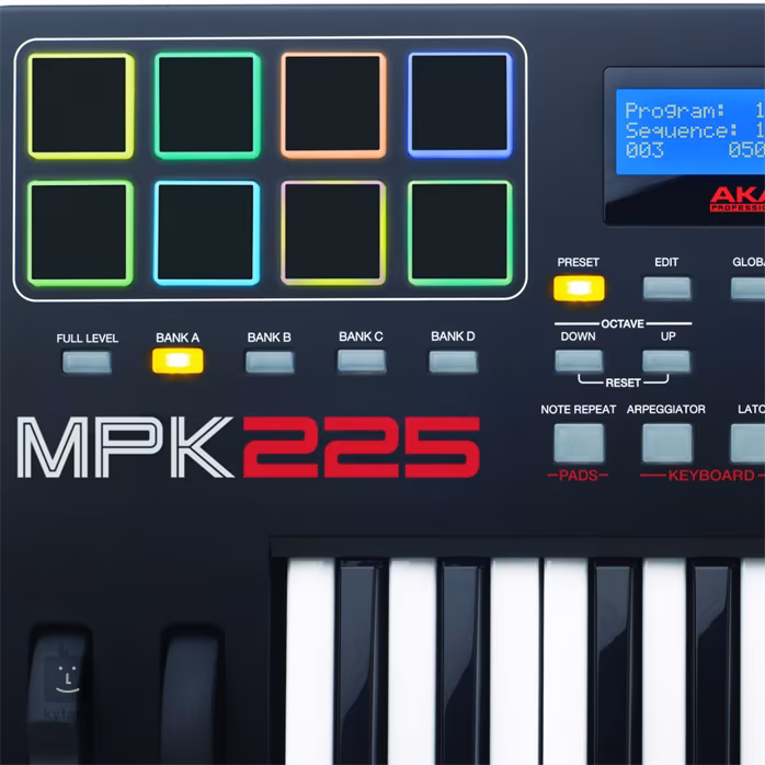 Akai MPK 225 (utilisé) - USB/MIDI keyboard