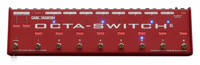 Carl Martin OctaSwitch MK2 - Pédalier spécial