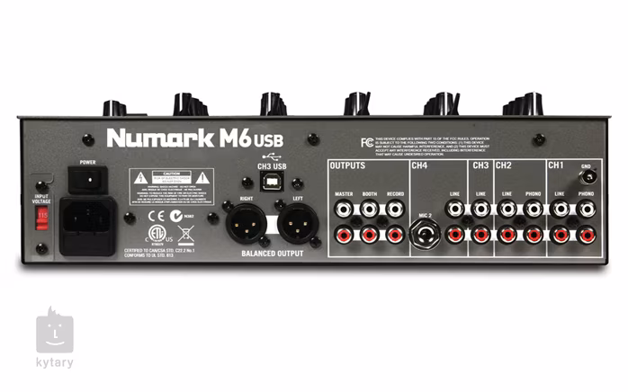 Numark M6 USB BK - Tables de Mixage DJ