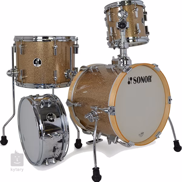 Sonor Martini Special Edition set Gold Glaxy Sparkle - Batterie