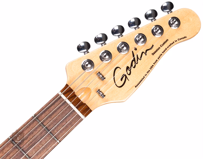 Godin Session Custom 59 Limited Coral Blue HG RN - Guitare électrique