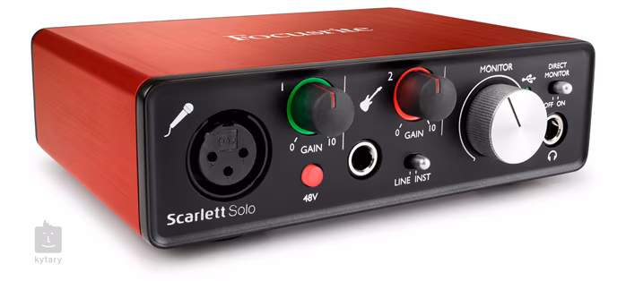 Focusrite Scarlett Solo 2nd Gen (déballé) - USB Audio Interface